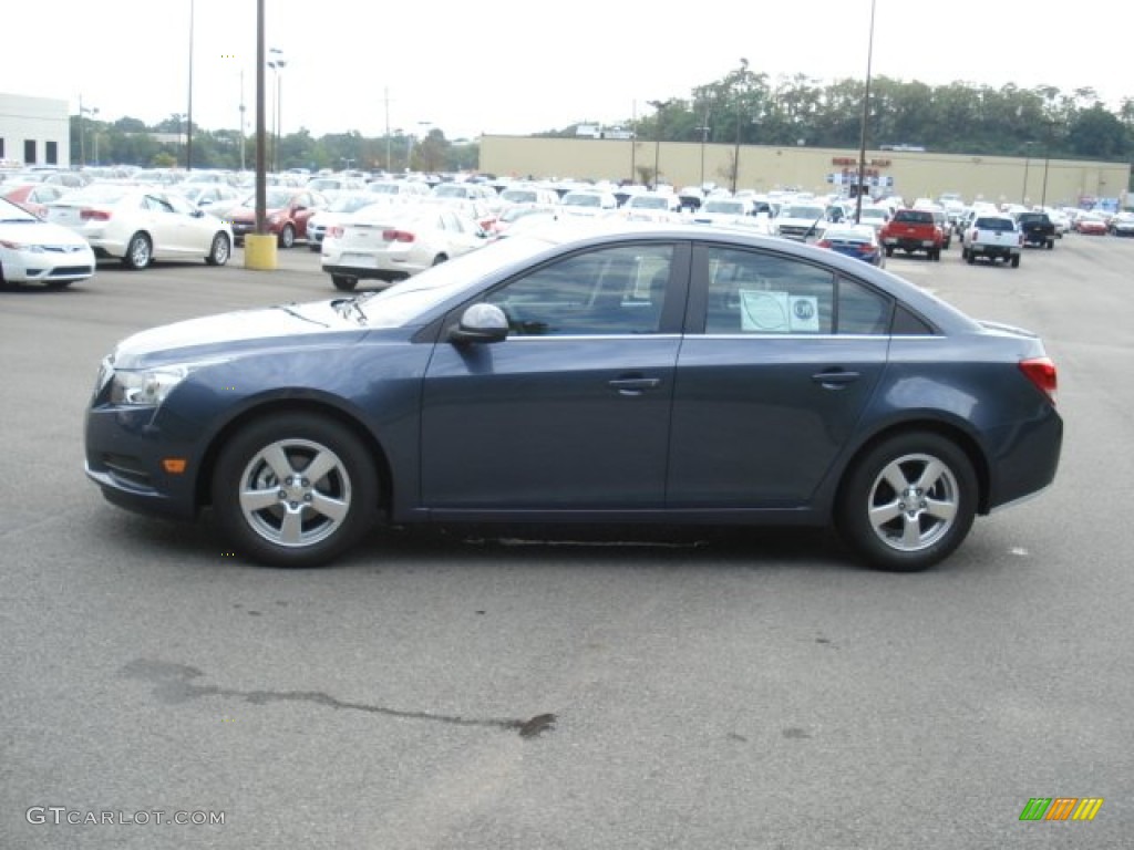 2013 Cruze LT - Atlantis Blue Metallic / Jet Black photo #5