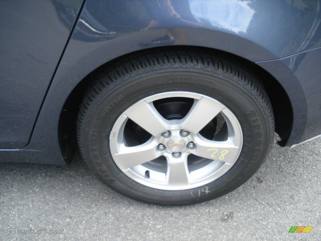 2013 Cruze LT - Atlantis Blue Metallic / Jet Black photo #9