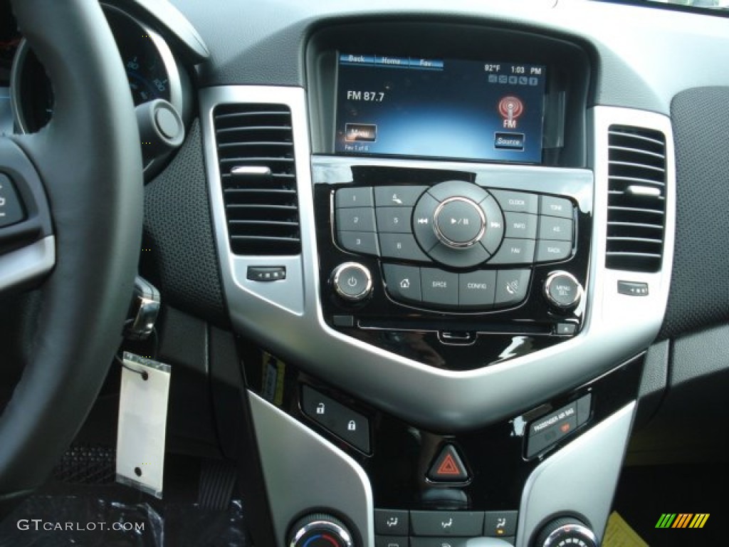 2013 Cruze LT - Atlantis Blue Metallic / Jet Black photo #16