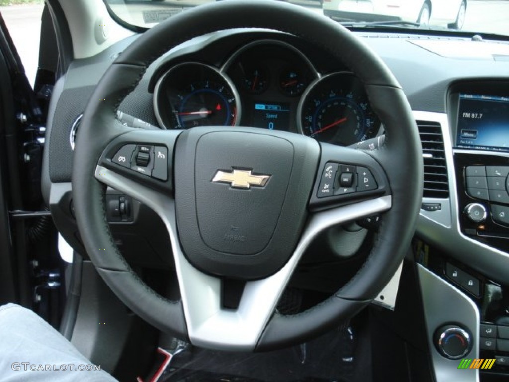 2013 Cruze LT - Atlantis Blue Metallic / Jet Black photo #18