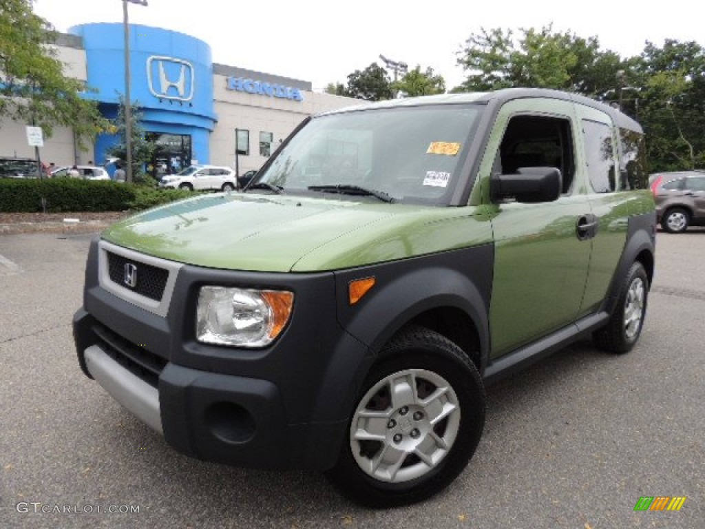 2006 Element LX - Kiwi Metallic / Black/Gray photo #1