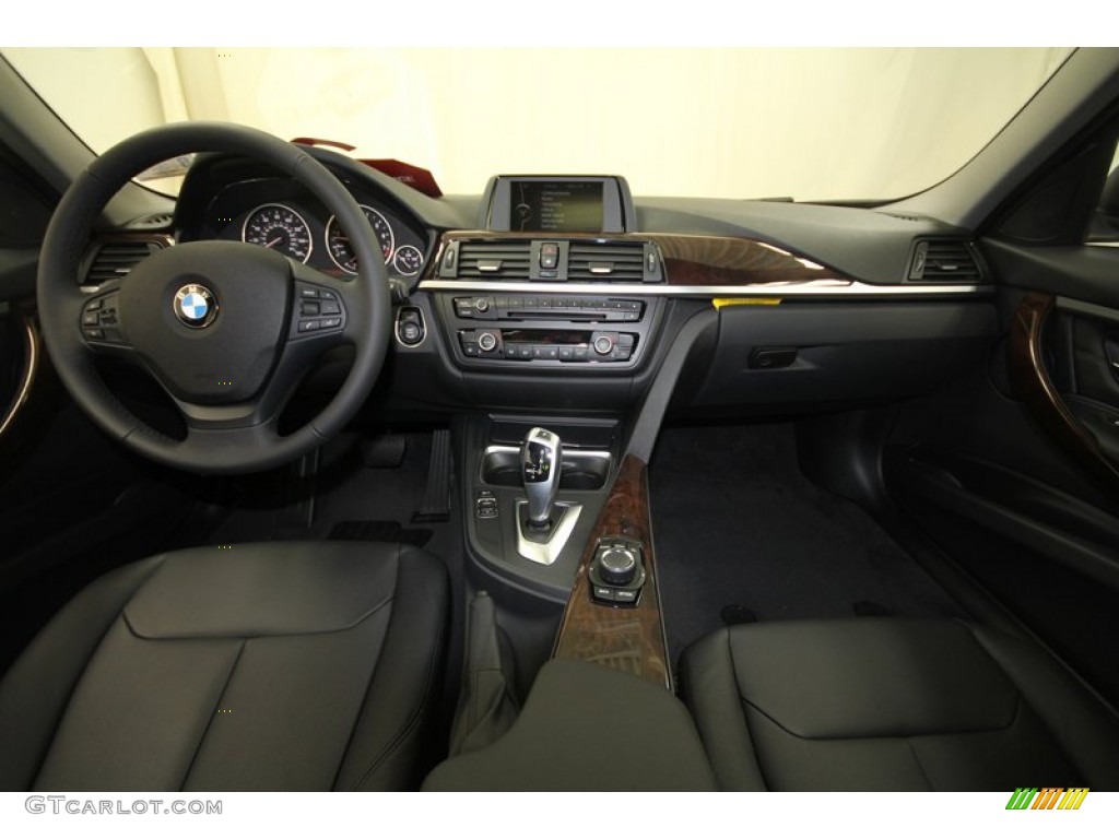 2013 3 Series 328i Sedan - Mineral White Metallic / Black photo #4