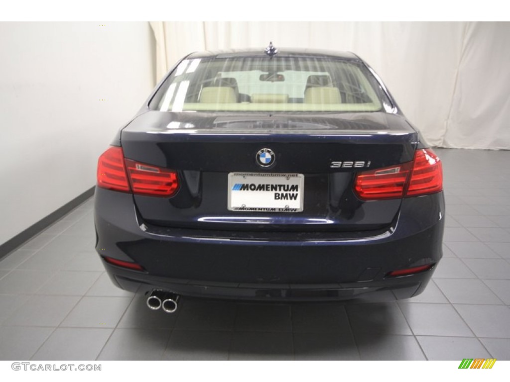 2013 3 Series 328i Sedan - Imperial Blue Metallic / Venetian Beige photo #9