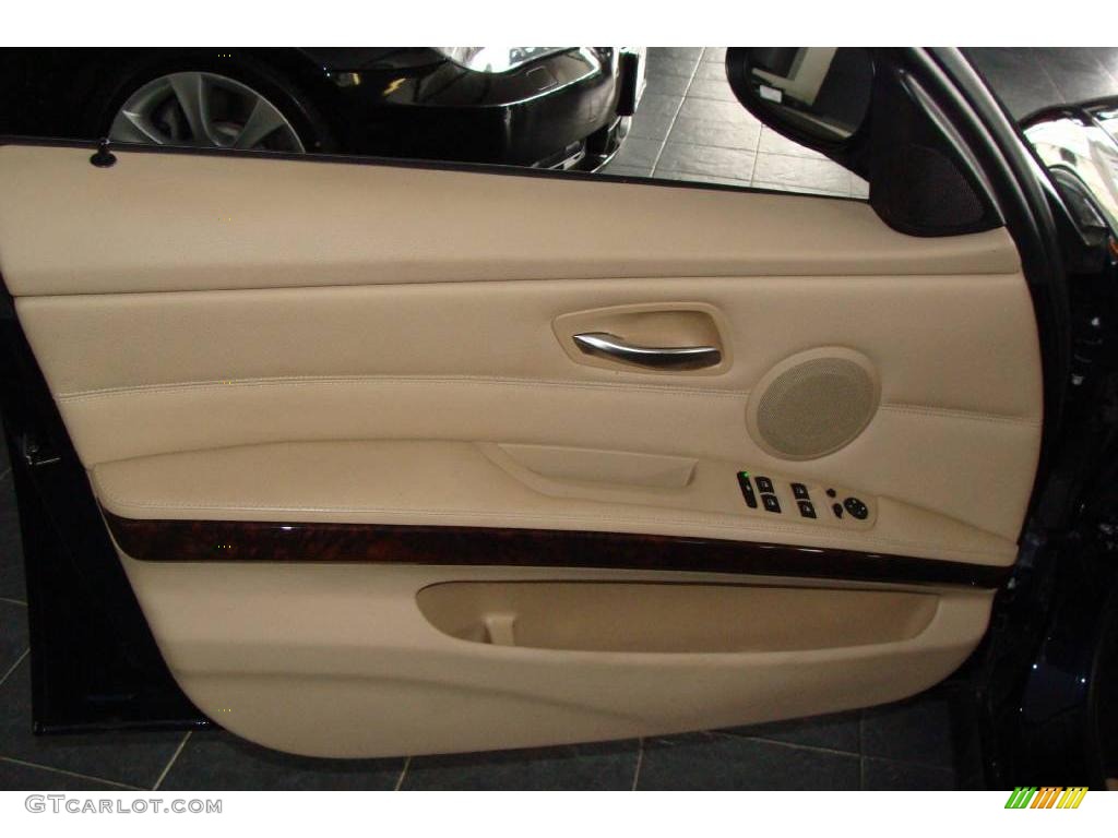 2007 3 Series 328xi Sedan - Monaco Blue Metallic / Beige photo #8