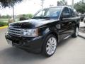 2007 Java Black Pearl Land Rover Range Rover Sport Supercharged  photo #5