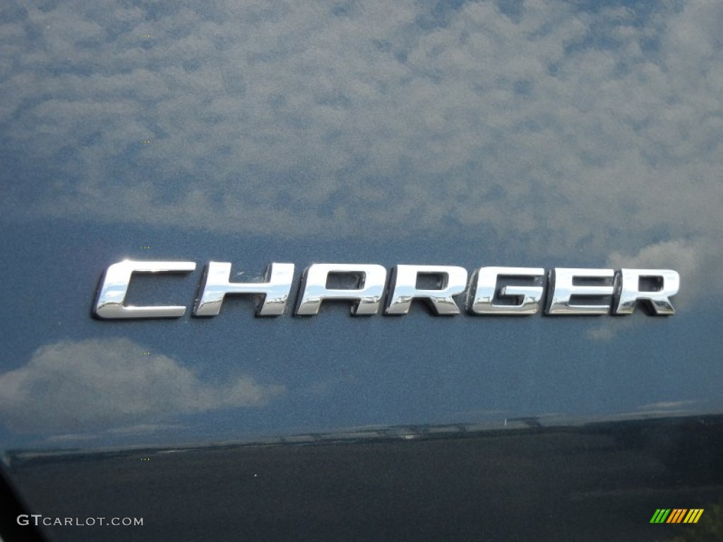 2008 Charger R/T - Dark Titanium Metallic / Dark/Light Slate Gray photo #9