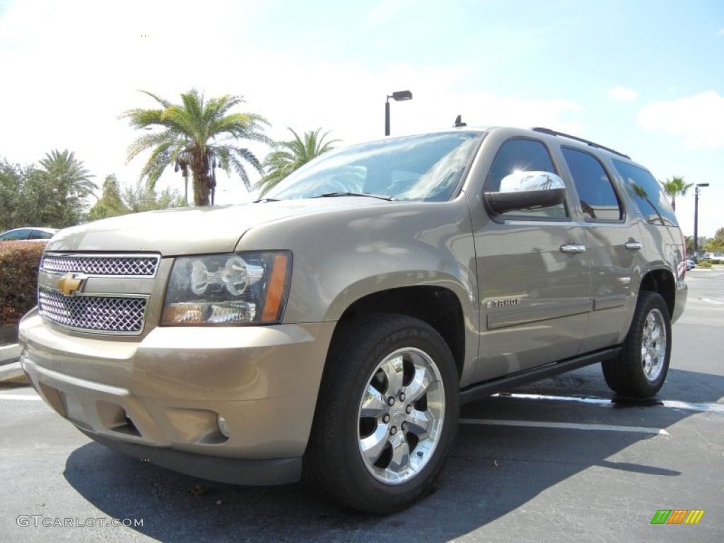 Amber Bronze Metallic 2007 Chevrolet Tahoe LTZ 4x4 Exterior Photo #70308506
