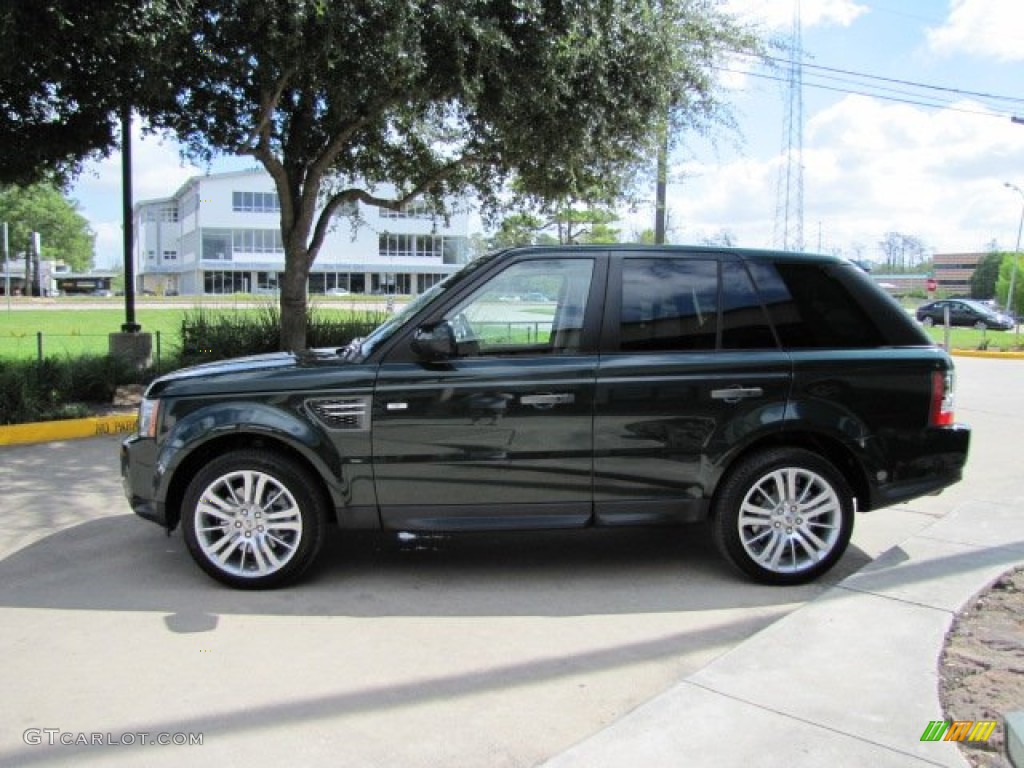 2011 Range Rover Sport HSE - Galway Green Metallic / Tan/Ebony photo #7