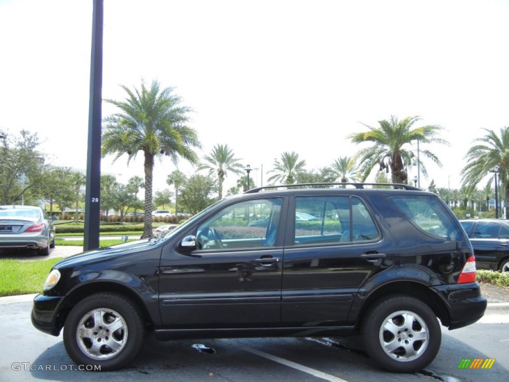 Black 2004 Mercedes-Benz ML 350 4Matic Exterior Photo #70308836