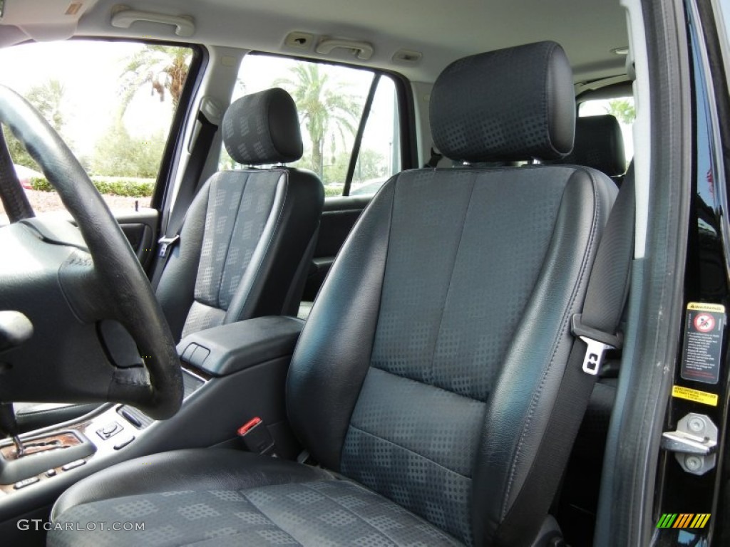 Charcoal Interior 2004 Mercedes-Benz ML 350 4Matic Photo #70308905