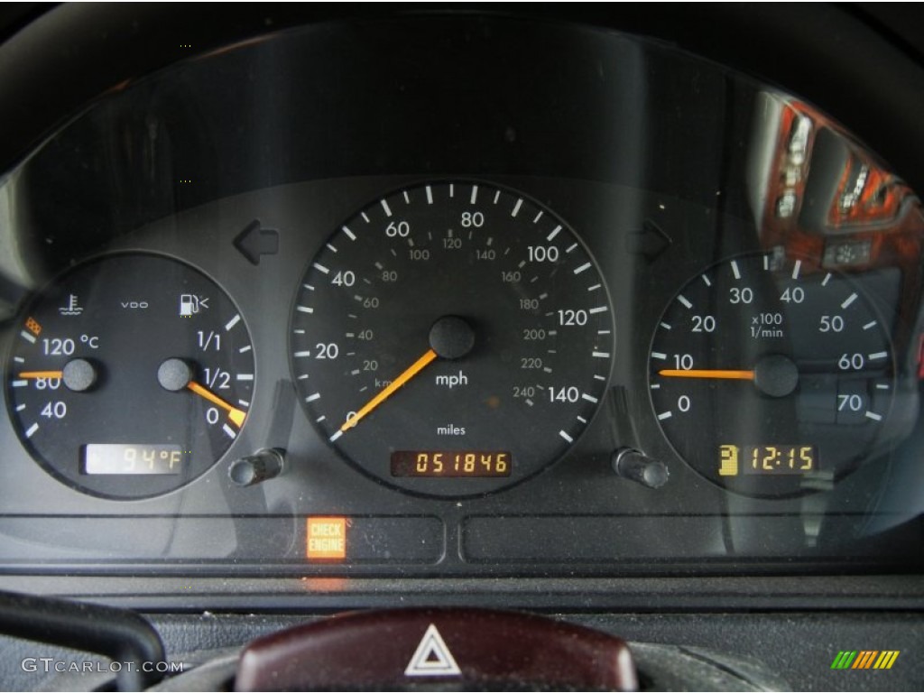 2004 Mercedes-Benz ML 350 4Matic Gauges Photo #70308977
