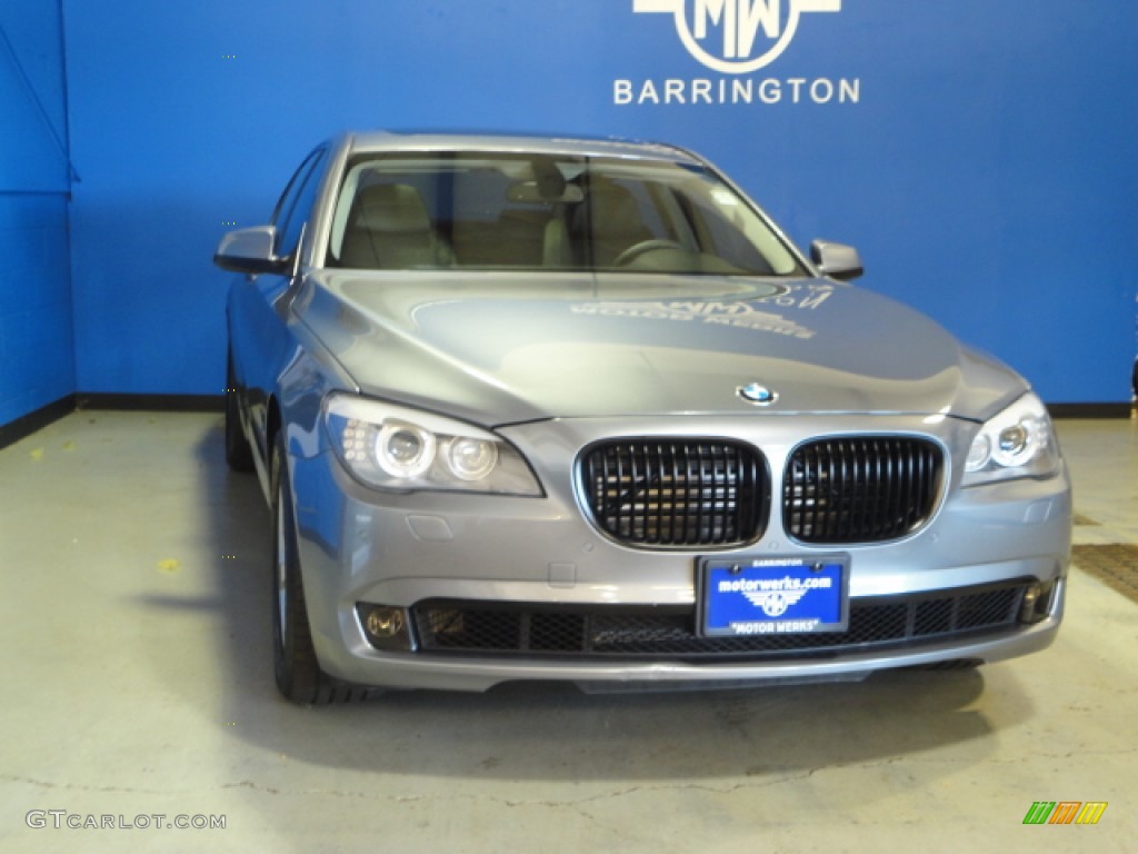 2011 7 Series 750Li xDrive Sedan - Space Gray Metallic / Black Nappa Leather photo #1