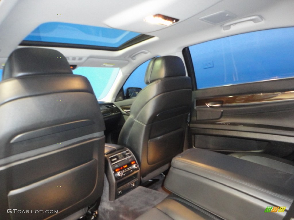2011 7 Series 750Li xDrive Sedan - Space Gray Metallic / Black Nappa Leather photo #21