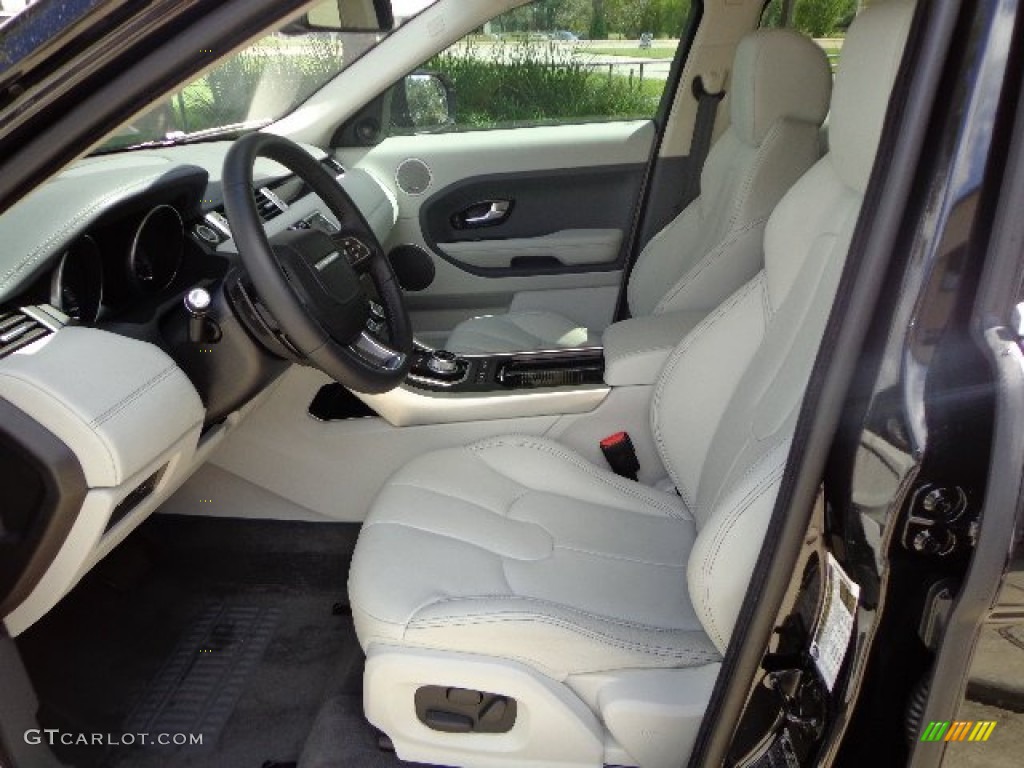 Almond/Espresso Interior 2012 Land Rover Range Rover Evoque Prestige Photo #70309652