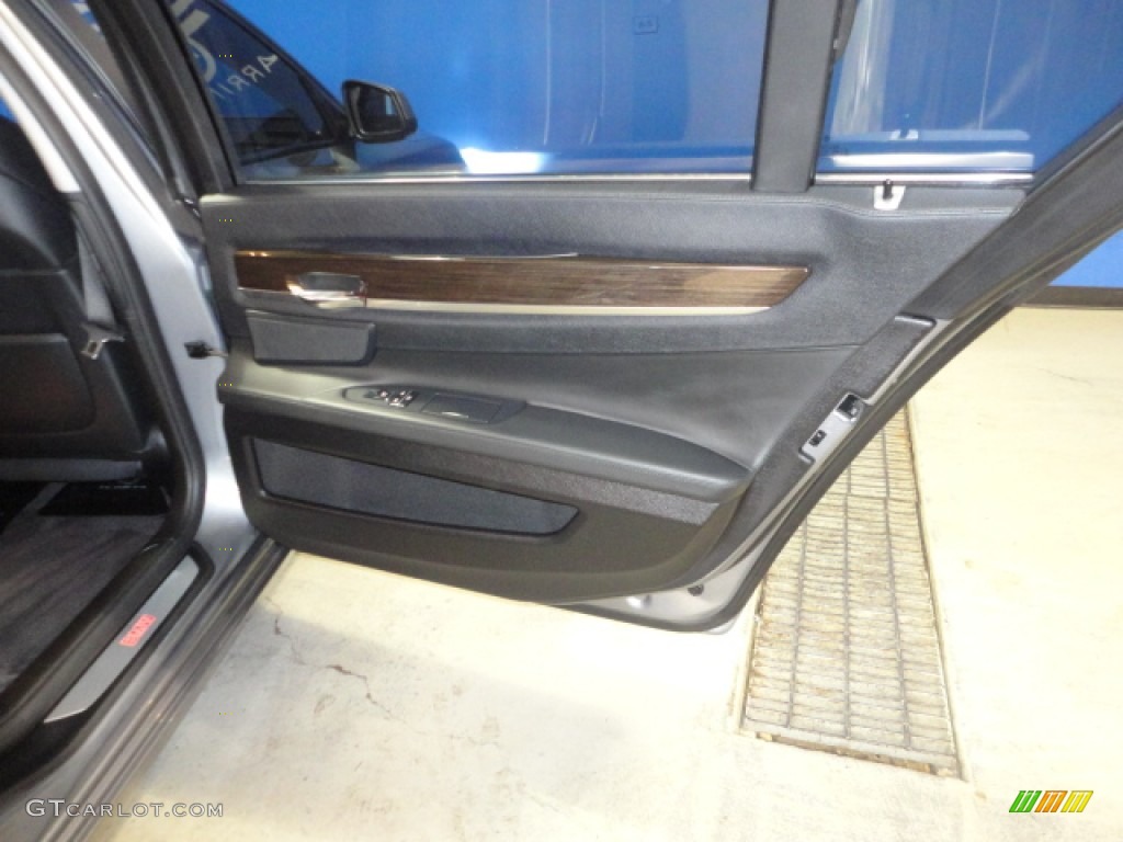 2011 7 Series 750Li xDrive Sedan - Space Gray Metallic / Black Nappa Leather photo #24