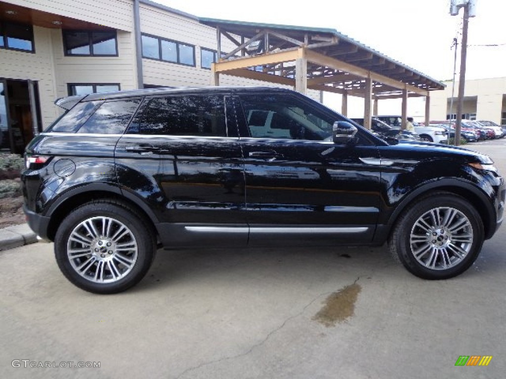 Sumatra Black Metallic 2012 Land Rover Range Rover Evoque Prestige Exterior Photo #70309703