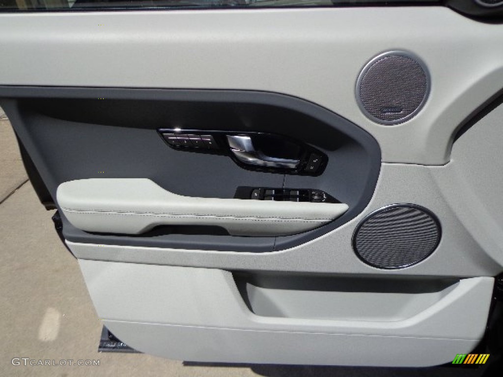 2012 Land Rover Range Rover Evoque Prestige Almond/Espresso Door Panel Photo #70309718