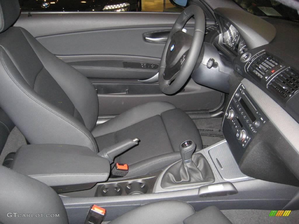 2009 1 Series 135i Coupe - Alpine White / Black photo #22