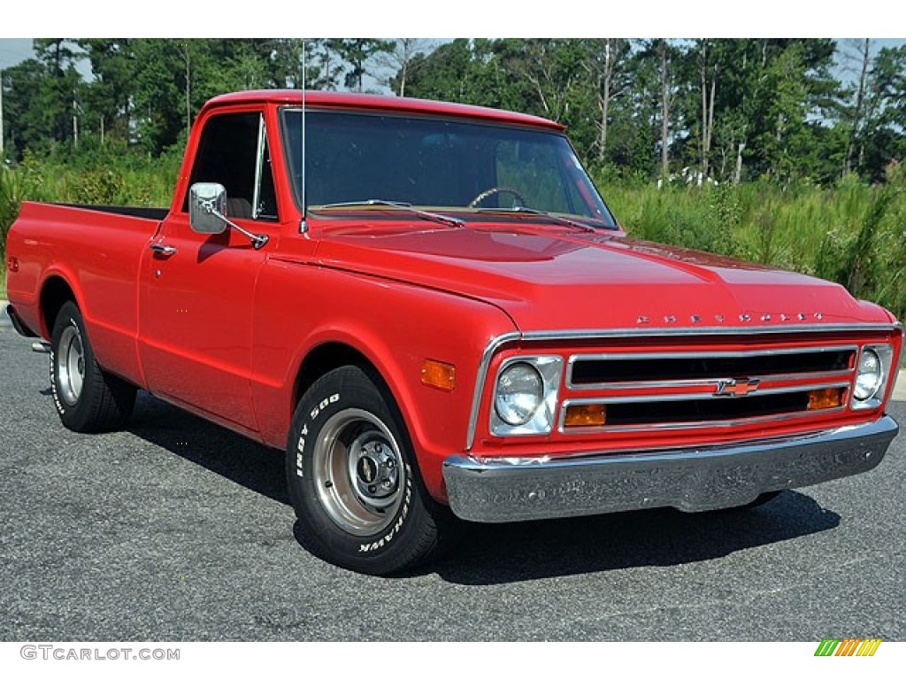 1968 C/K C10 CST Regular Cab - Matador Red / Tan photo #10