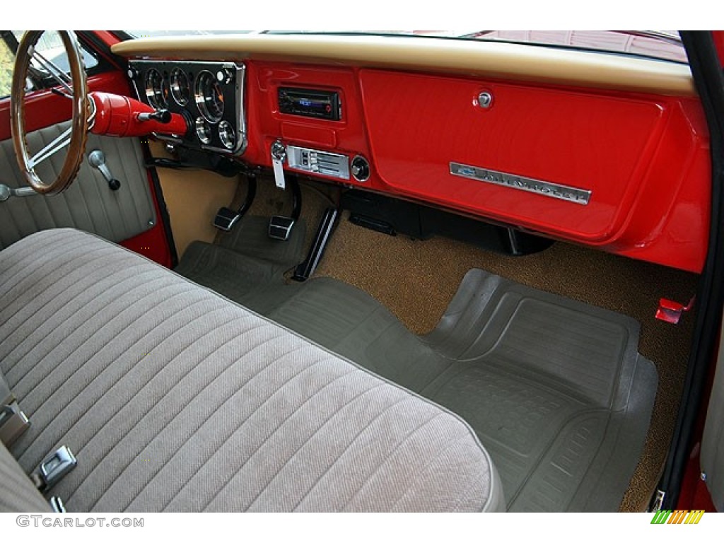 1968 C/K C10 CST Regular Cab - Matador Red / Tan photo #15