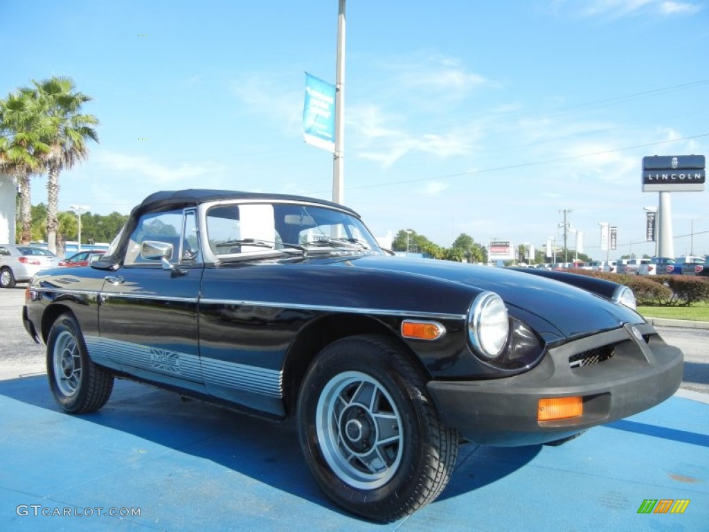 Black 1980 MG MGB Mark III Exterior Photo #70313079