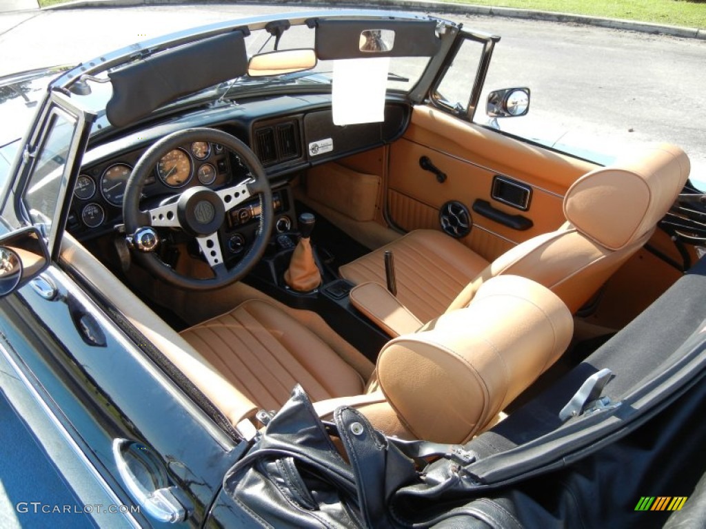 Tan Interior 1980 MG MGB Mark III Photo #70313115
