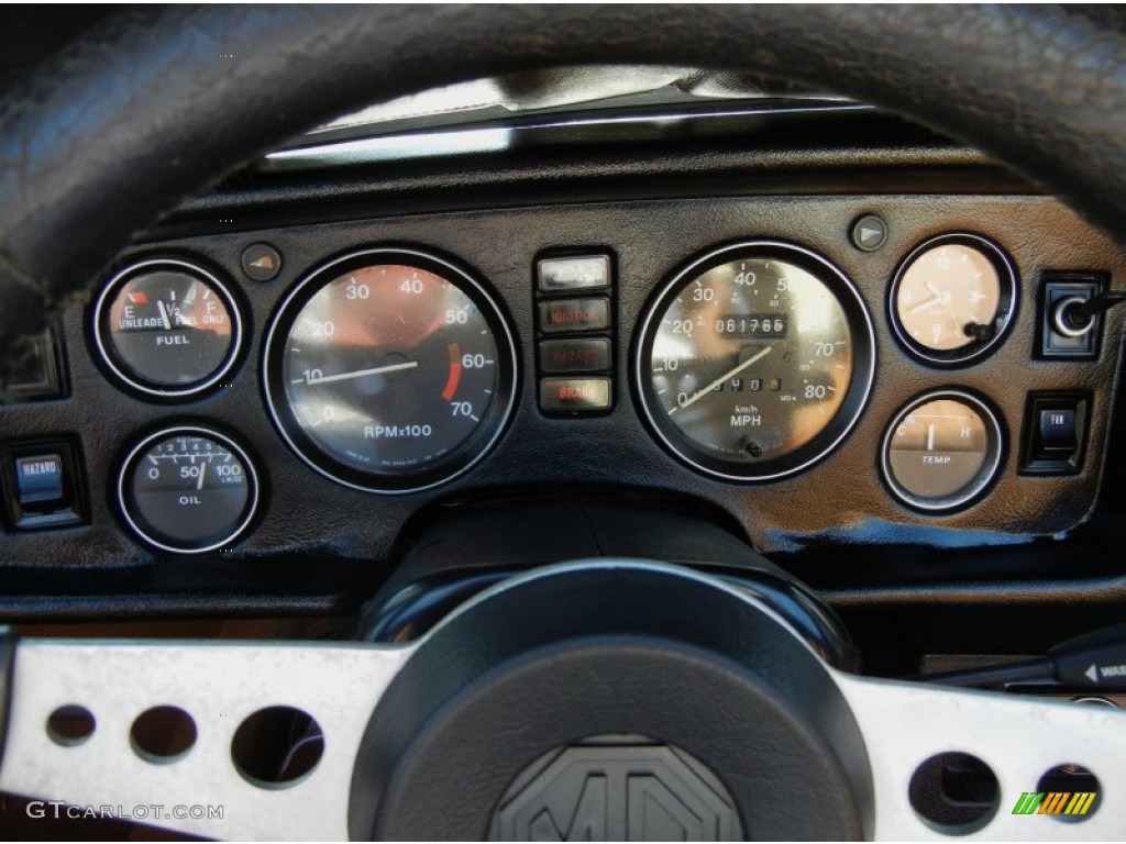 1980 MG MGB Mark III Gauges Photos