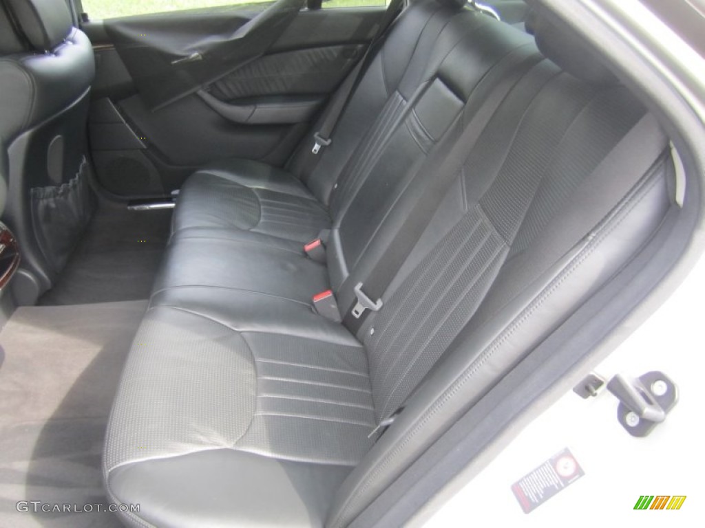 Charcoal Interior 2003 Mercedes-Benz S 55 AMG Sedan Photo #70313463