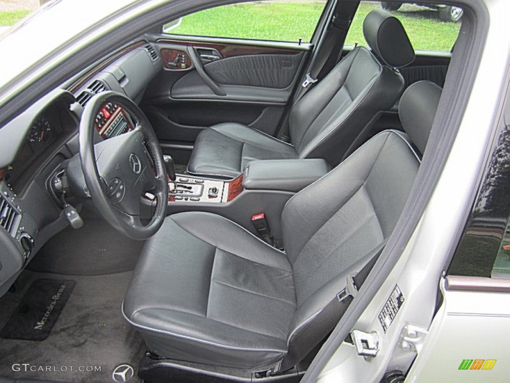 Charcoal Interior 2000 Mercedes-Benz E 430 4Matic Sedan Photo #70313712