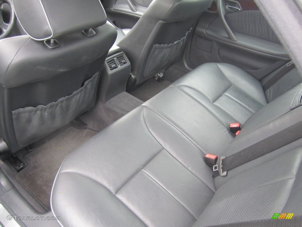 Charcoal Interior 2000 Mercedes-Benz E 430 4Matic Sedan Photo #70313746