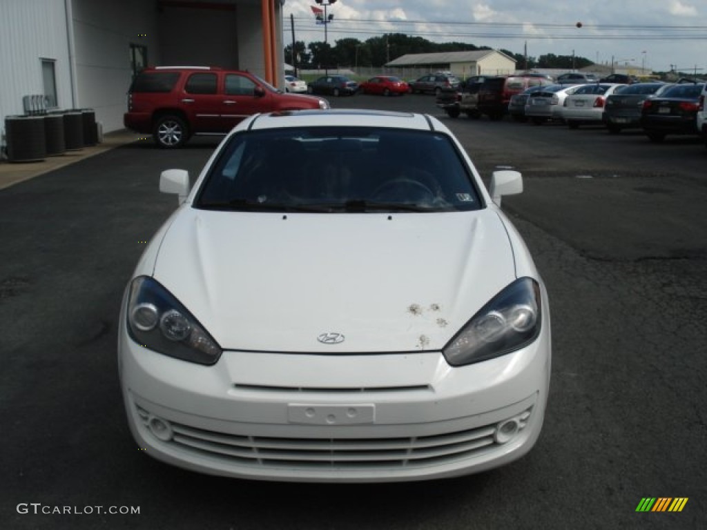 2007 Tiburon GS - Captiva White / Black photo #3