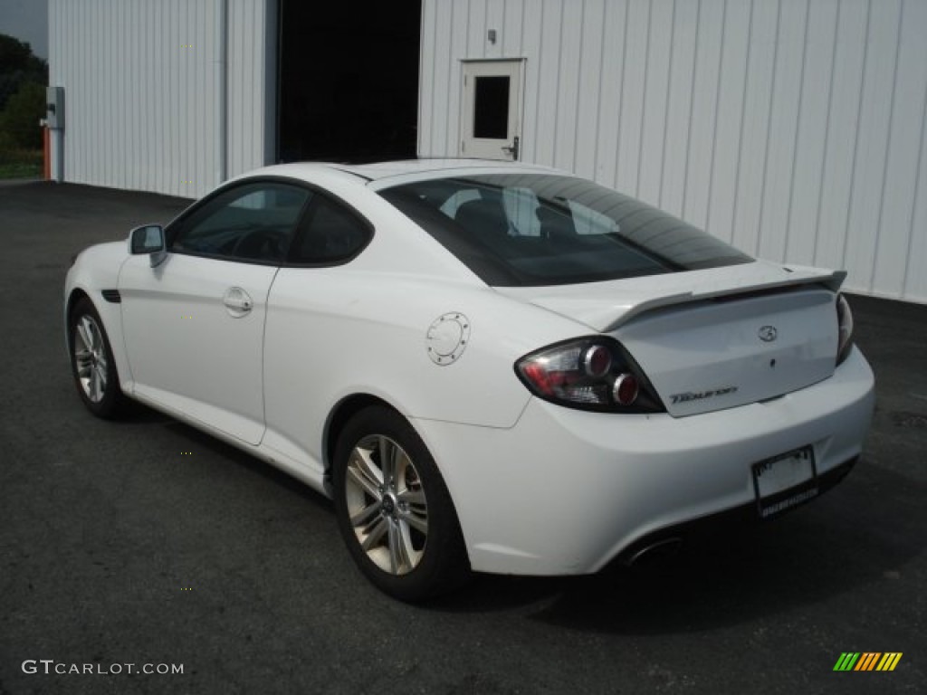 2007 Tiburon GS - Captiva White / Black photo #6