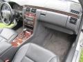 Charcoal 2000 Mercedes-Benz E 430 4Matic Sedan Dashboard