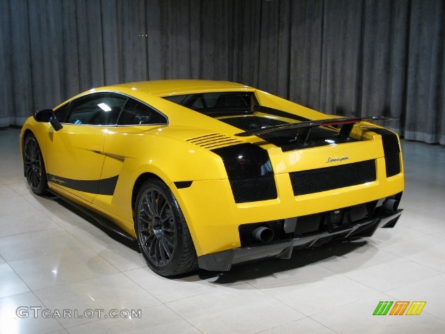 2008 Gallardo Superleggera - Giallo Midas / Black photo #2