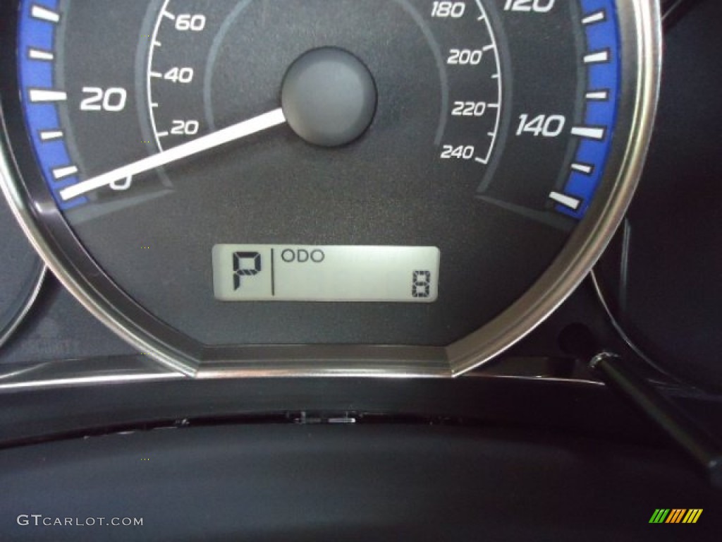2013 Forester 2.5 X Premium - Dark Gray Metallic / Platinum photo #20
