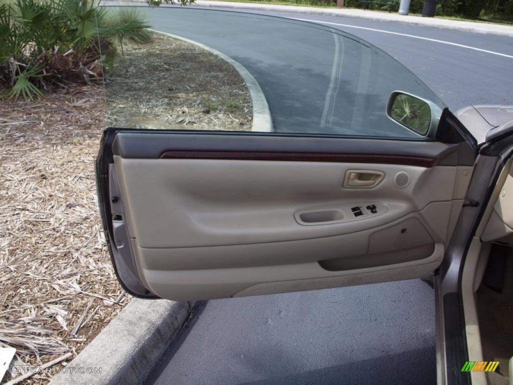 1999 Solara SLE V6 Coupe - Sandrift Metallic / Ivory photo #13