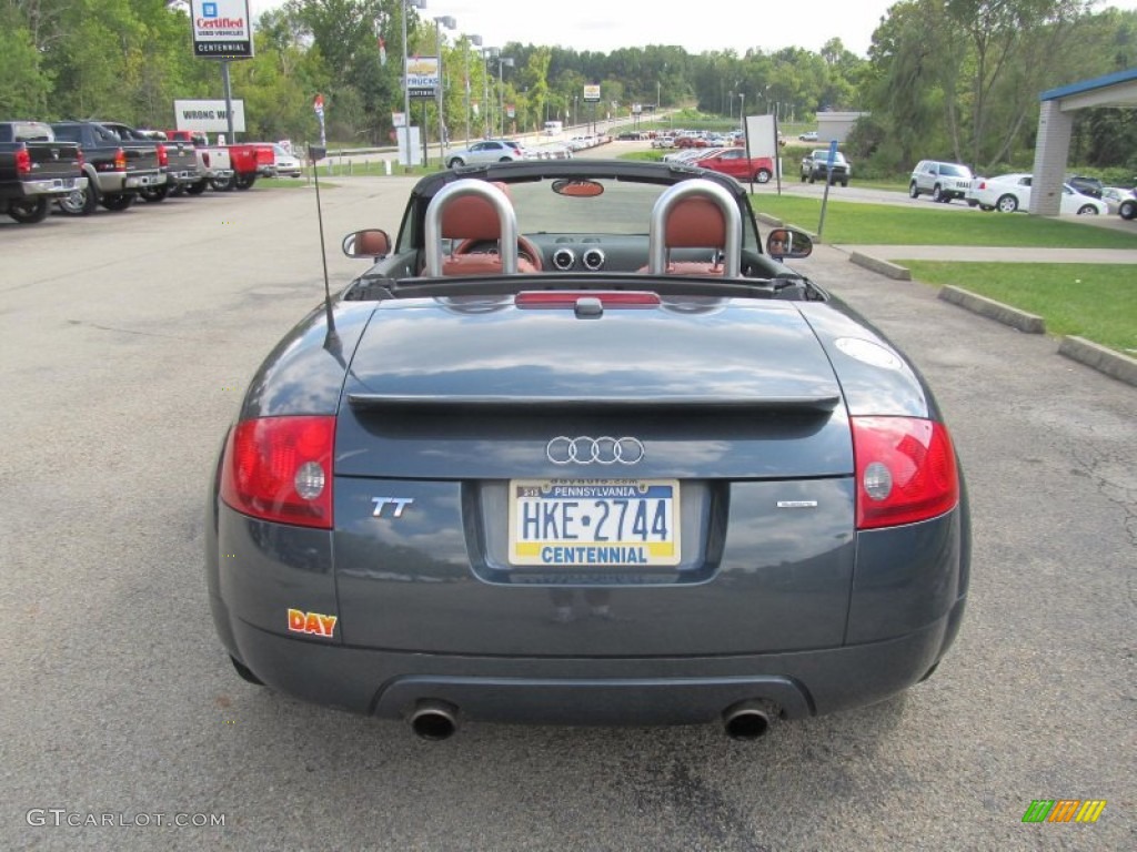 2005 TT 1.8T quattro Roadster - Dolomite Grey Pearl Effect / Baseball Optic photo #5