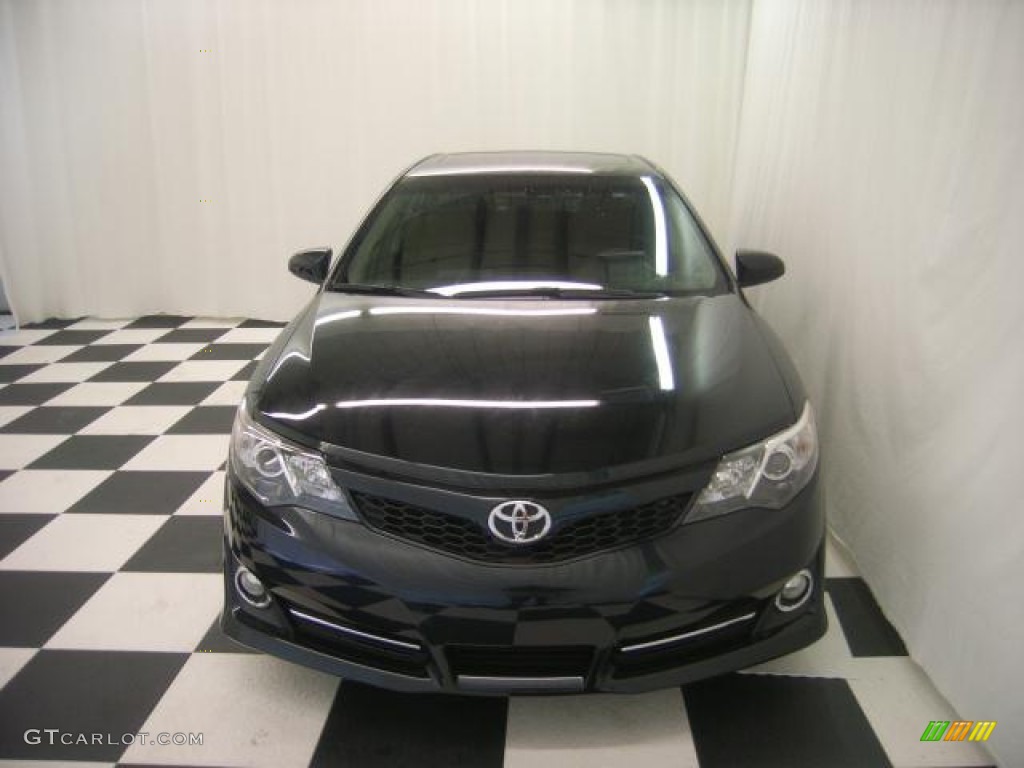 2012 Camry SE - Attitude Black Metallic / Black photo #2