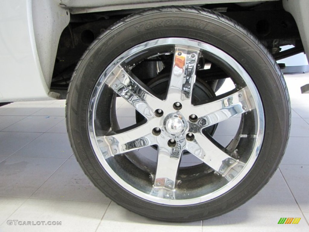 2007 Chevrolet Silverado 1500 LT Extended Cab Custom Wheels Photo #70317555