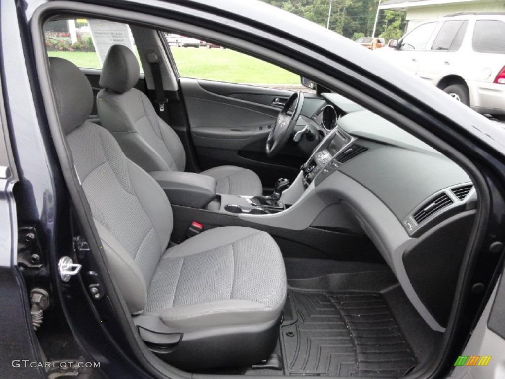 2011 Sonata Limited - Pacific Blue Pearl / Gray photo #15