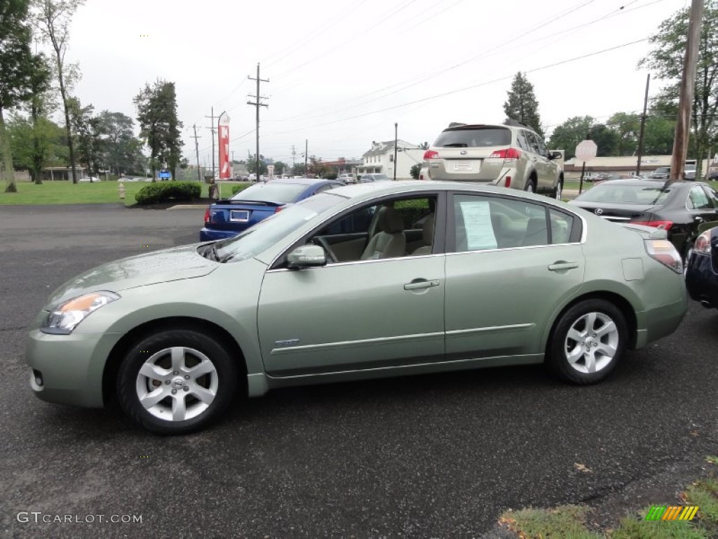 Metallic Jade 2008 Nissan Altima Hybrid Exterior Photo #70318260