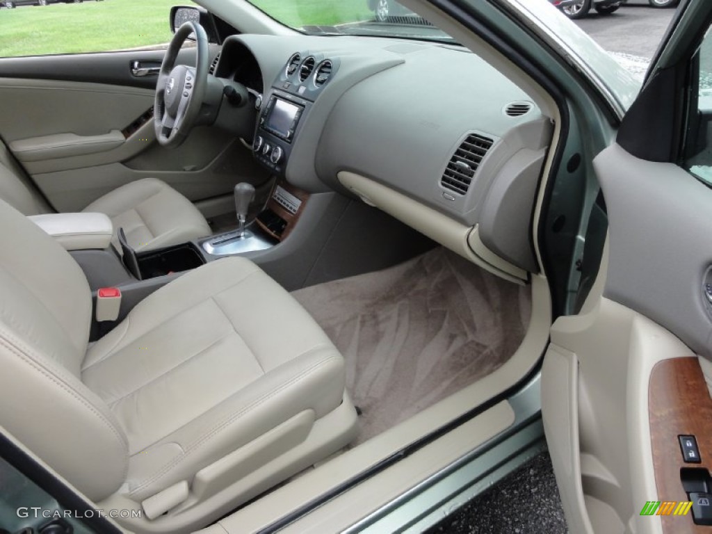 2008 Altima Hybrid - Metallic Jade / Blond photo #13
