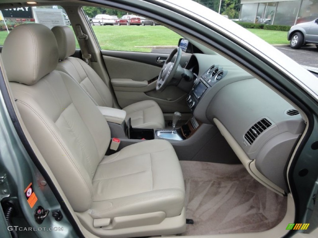 2008 Altima Hybrid - Metallic Jade / Blond photo #15