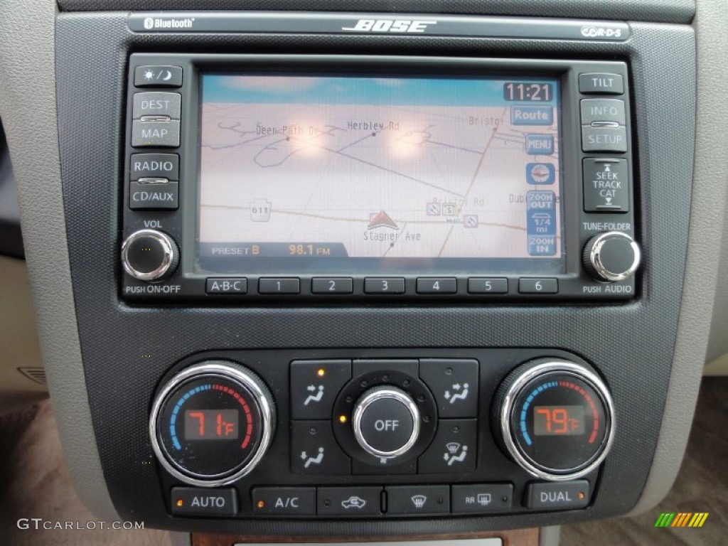 2008 Altima Hybrid - Metallic Jade / Blond photo #23