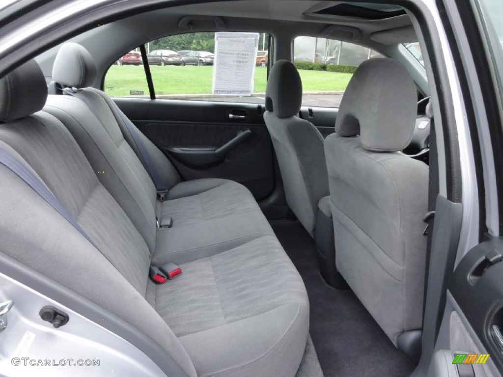 Gray Interior 2005 Honda Civic EX Sedan Photo #70318572