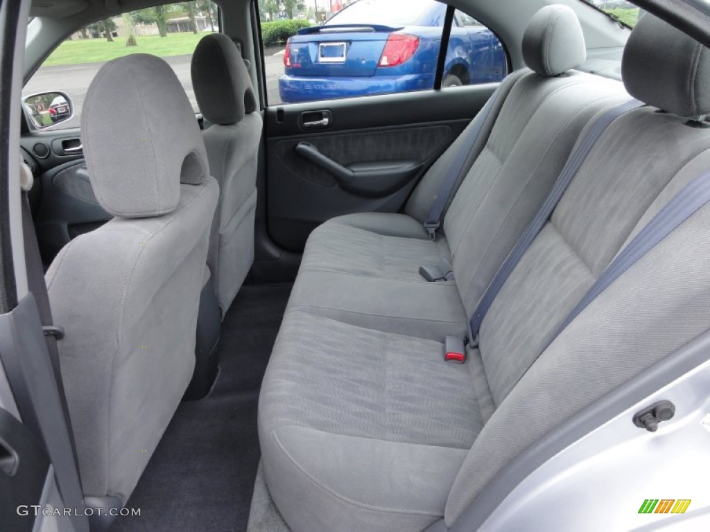 Gray Interior 2005 Honda Civic EX Sedan Photo #70318591