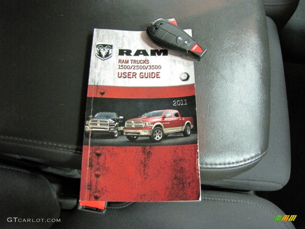 2011 Ram 1500 SLT Quad Cab 4x4 - Flame Red / Dark Slate Gray/Medium Graystone photo #33