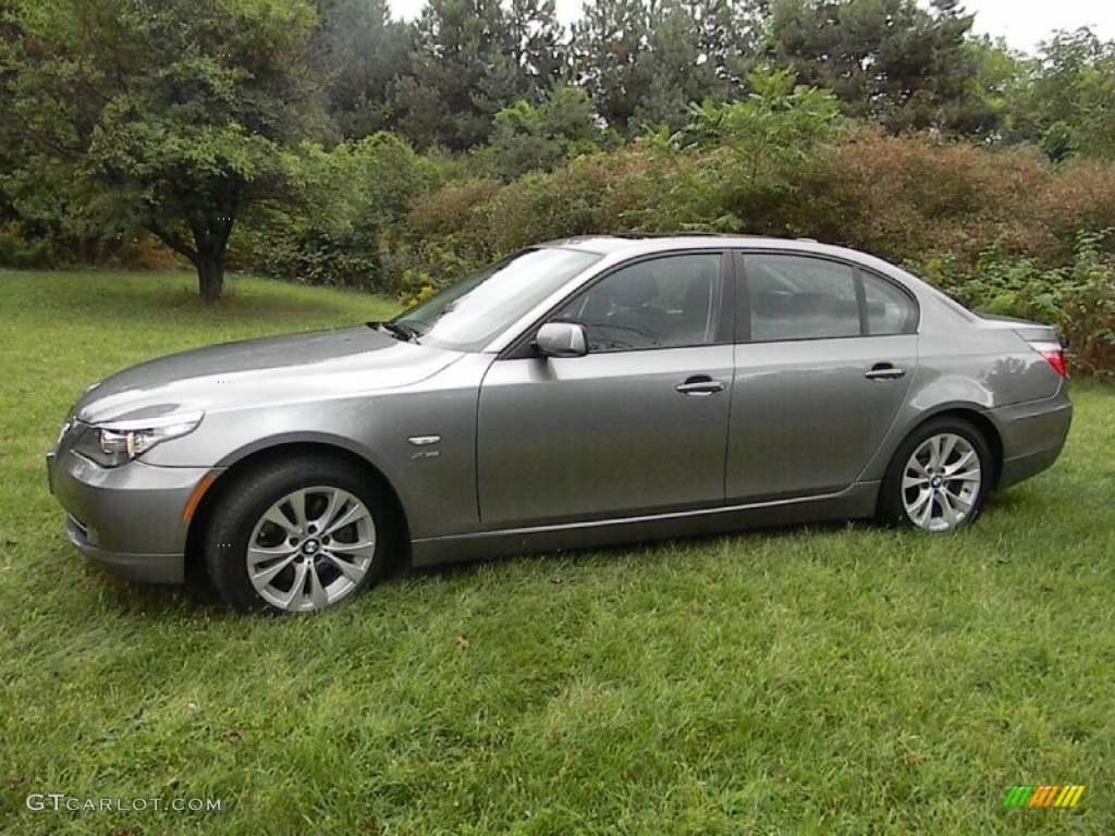 Space Grey Metallic 2009 BMW 5 Series 535xi Sedan Exterior Photo #70318740