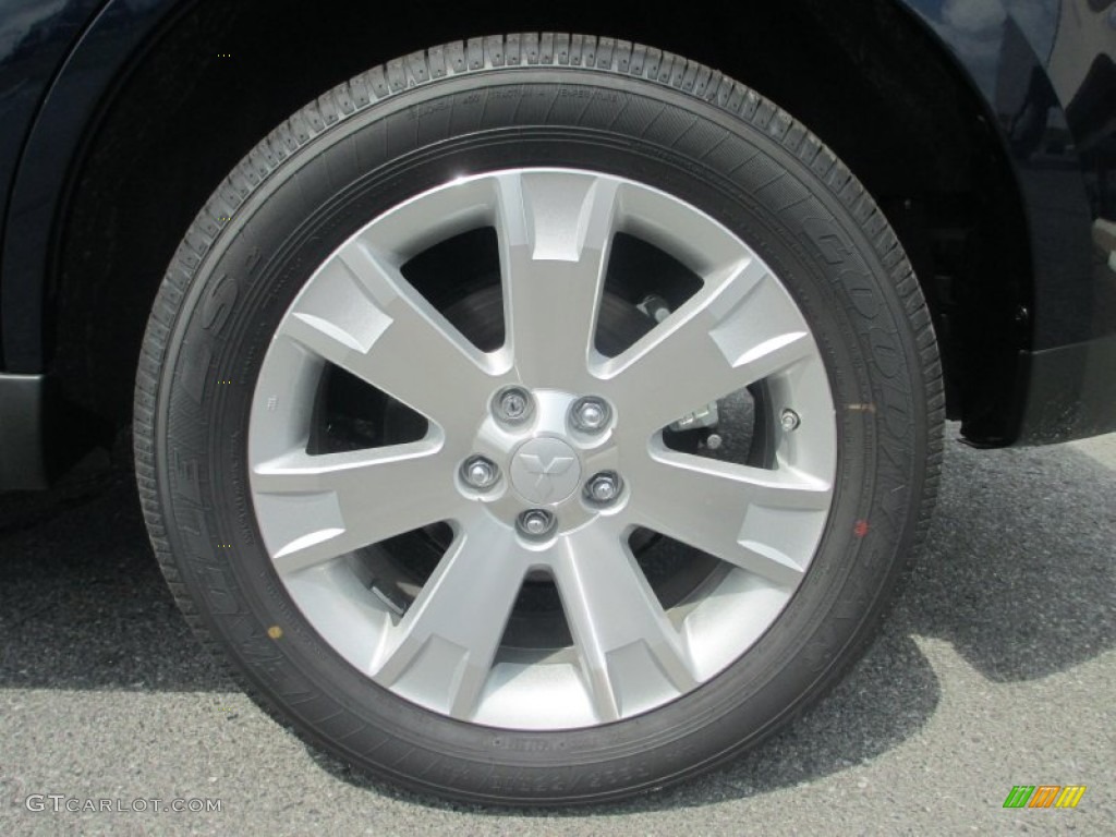 2013 Mitsubishi Outlander SE AWD Wheel Photo #70319481