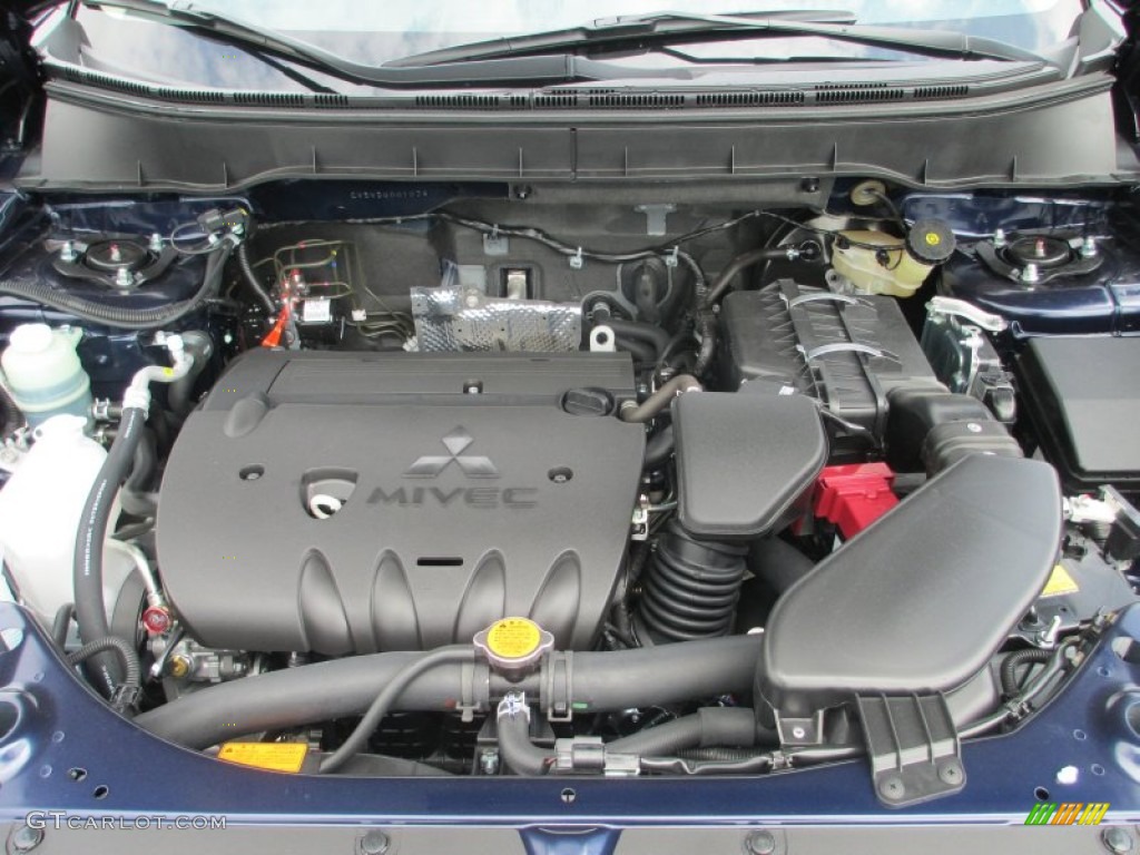 2013 Mitsubishi Outlander SE AWD 2.4 Liter DOHC 16-Valve MIVEC 4 Cylinder Engine Photo #70319505